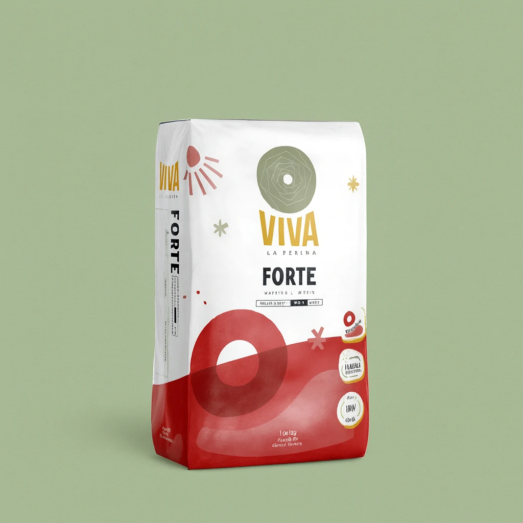 Farina forte da un chilogrammo scelta dalla Bottega Rossopepe
