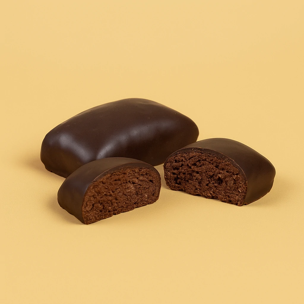 Mostaccioli abruzzesi artigianali ricoperti di cioccolato